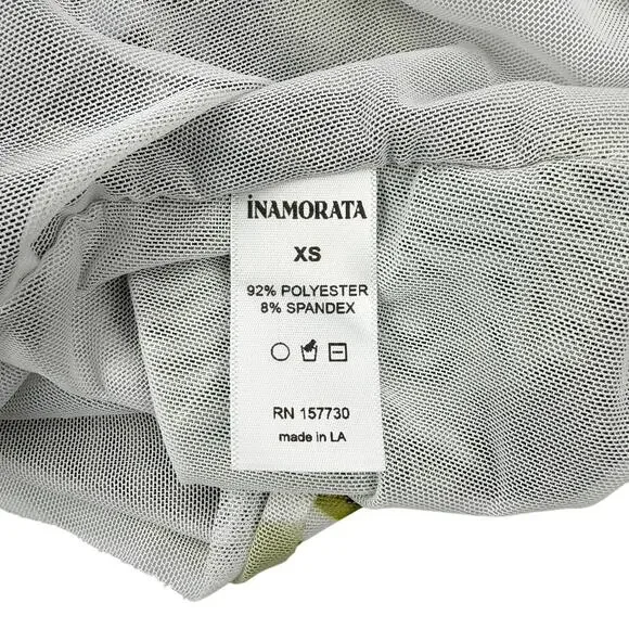 NWT iNAMORATA Vita Mesh Mini Dress Size XS - Picture 9 of 10